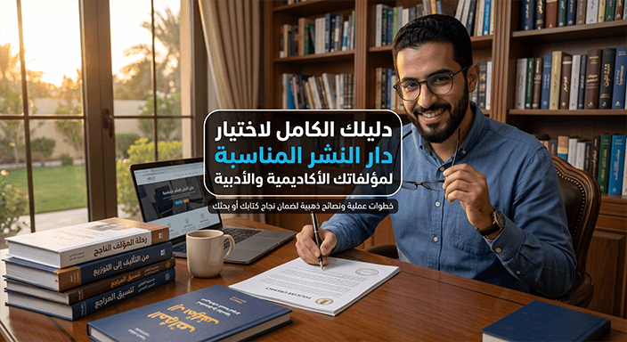 دليلك الشامل: كيفية اختيار دار النشر المناسبة لكتابك أو بحثك